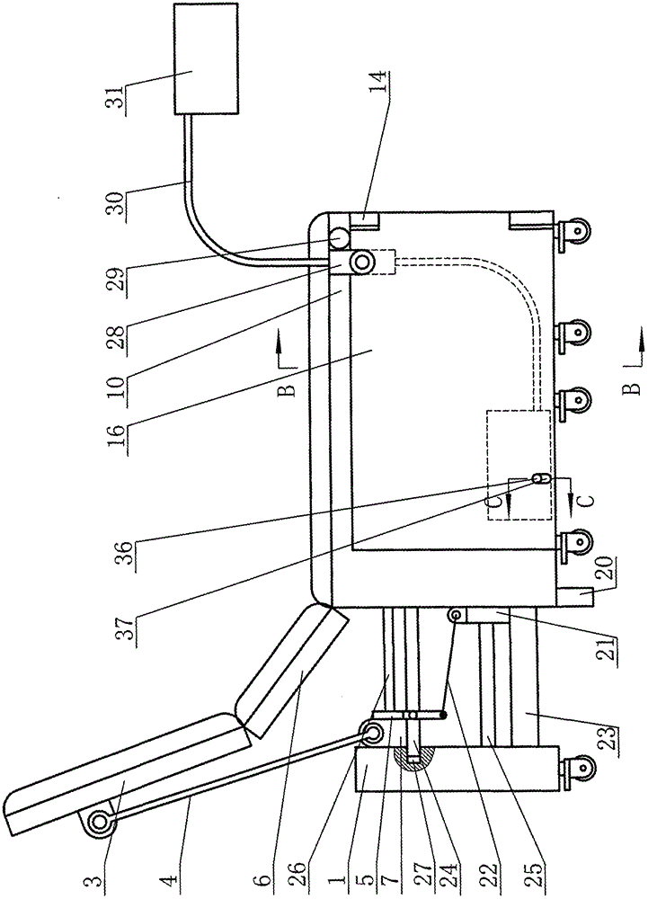 Obstetric and delivery dual-purpose chair