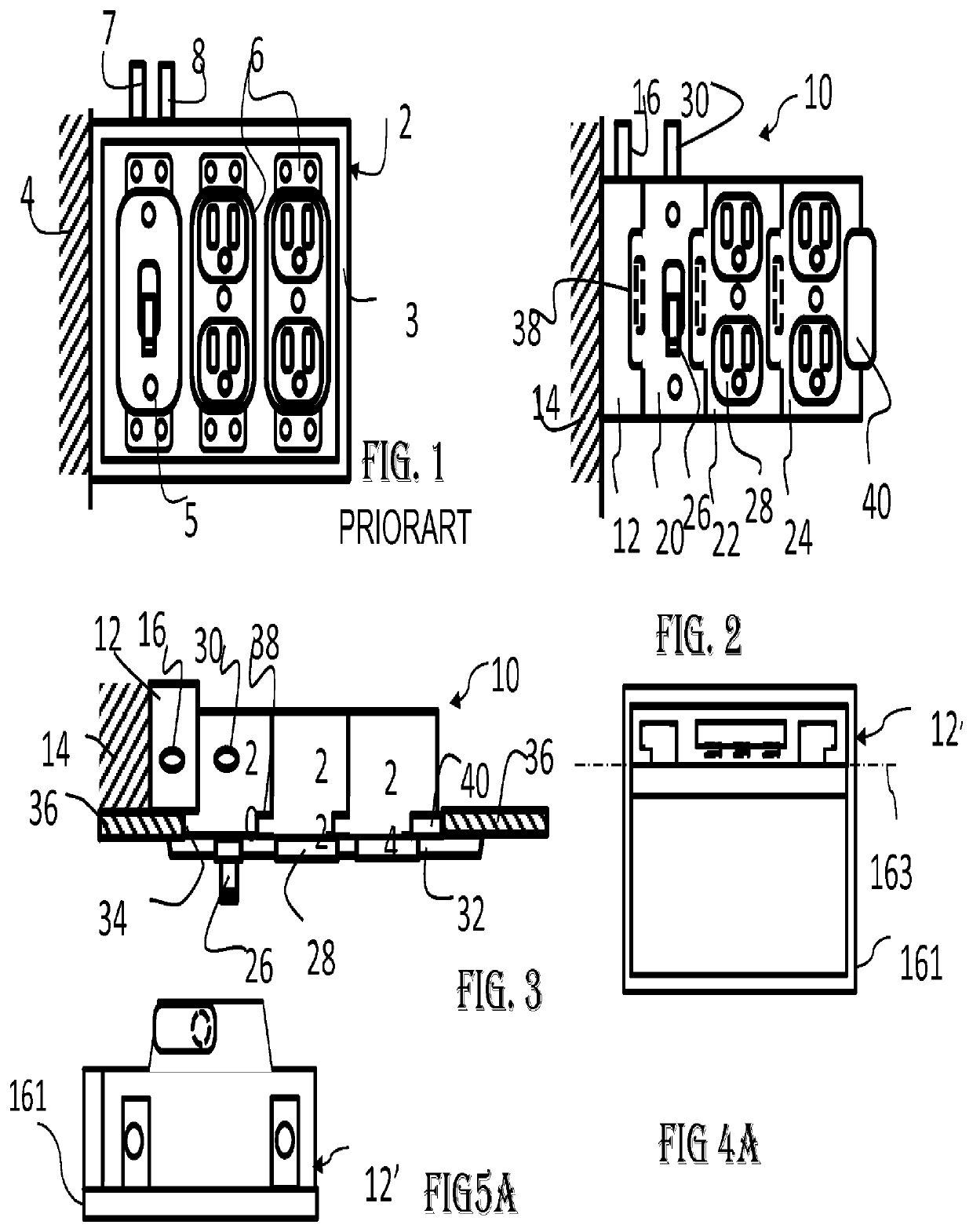 Modular Electrical Wiring System and Methods Therefor