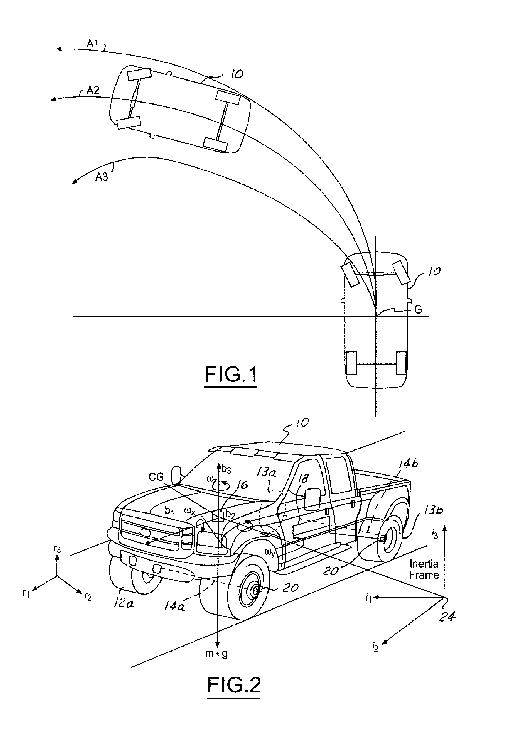 Control system for brake-steer assisted parking and method therefor