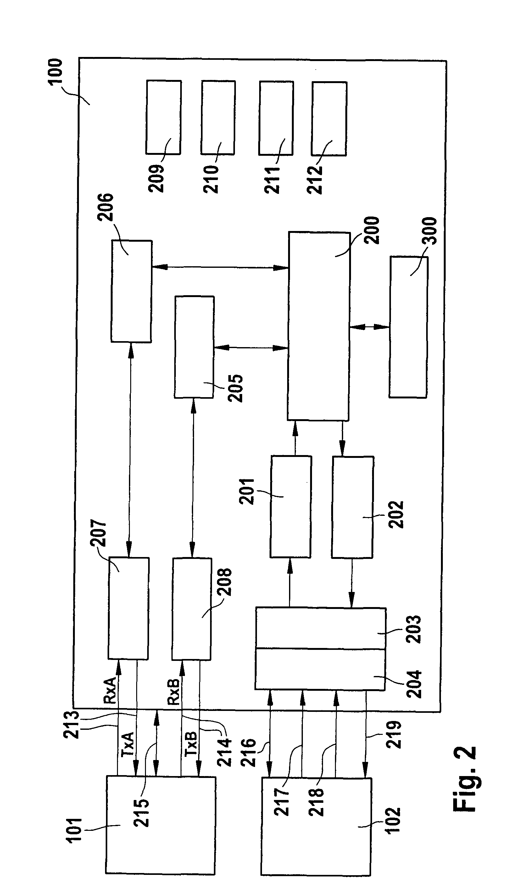 Method and apparatus for accessing data of a message memory of a communication module