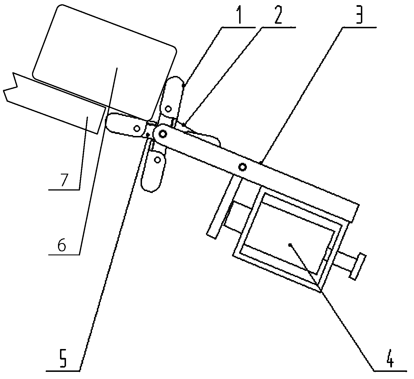 Inactive-stressing medicine outgoing device