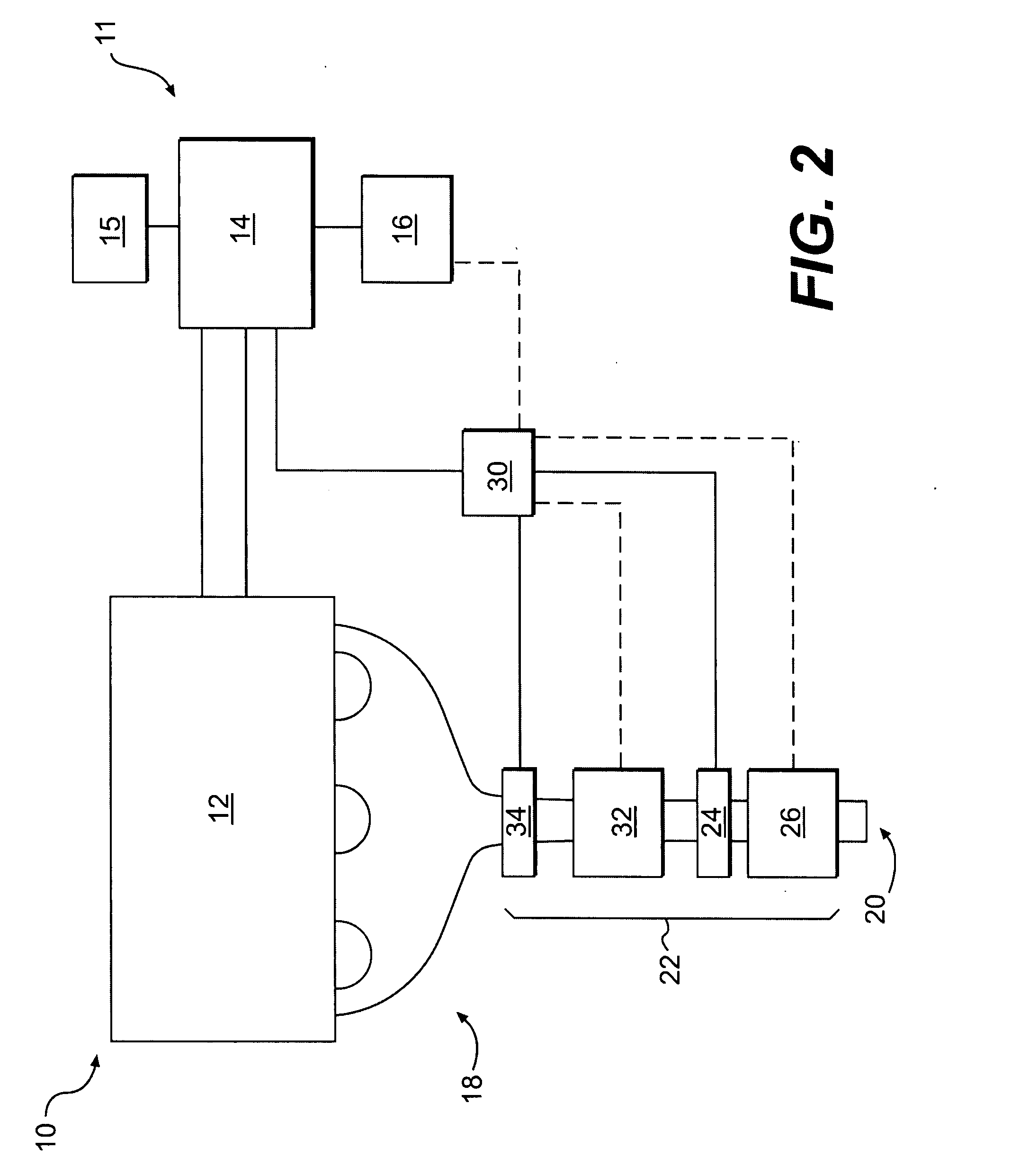 Catalyst temperature control system for a hybrid engine