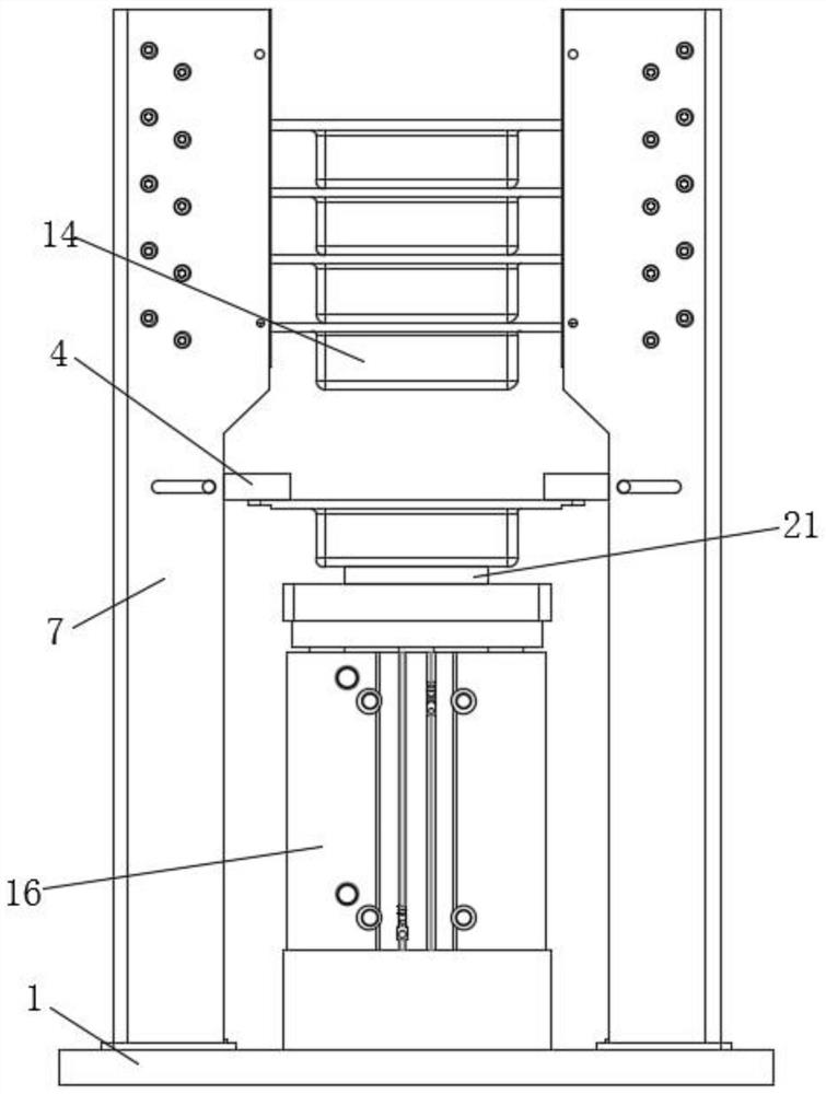 A kind of engine cylinder liner dismounting equipment and using method thereof