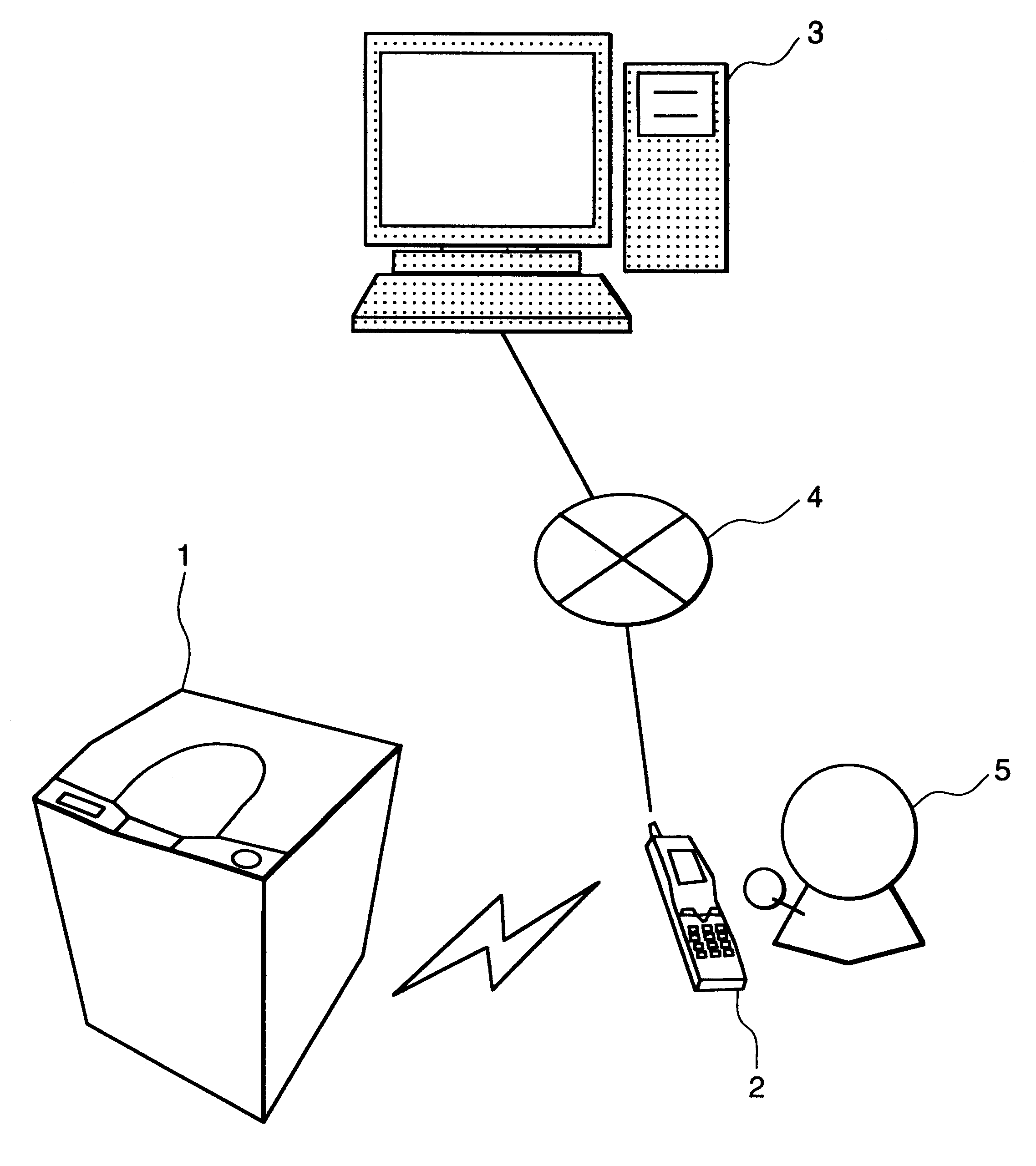 Maintenance service system for home electric appliances