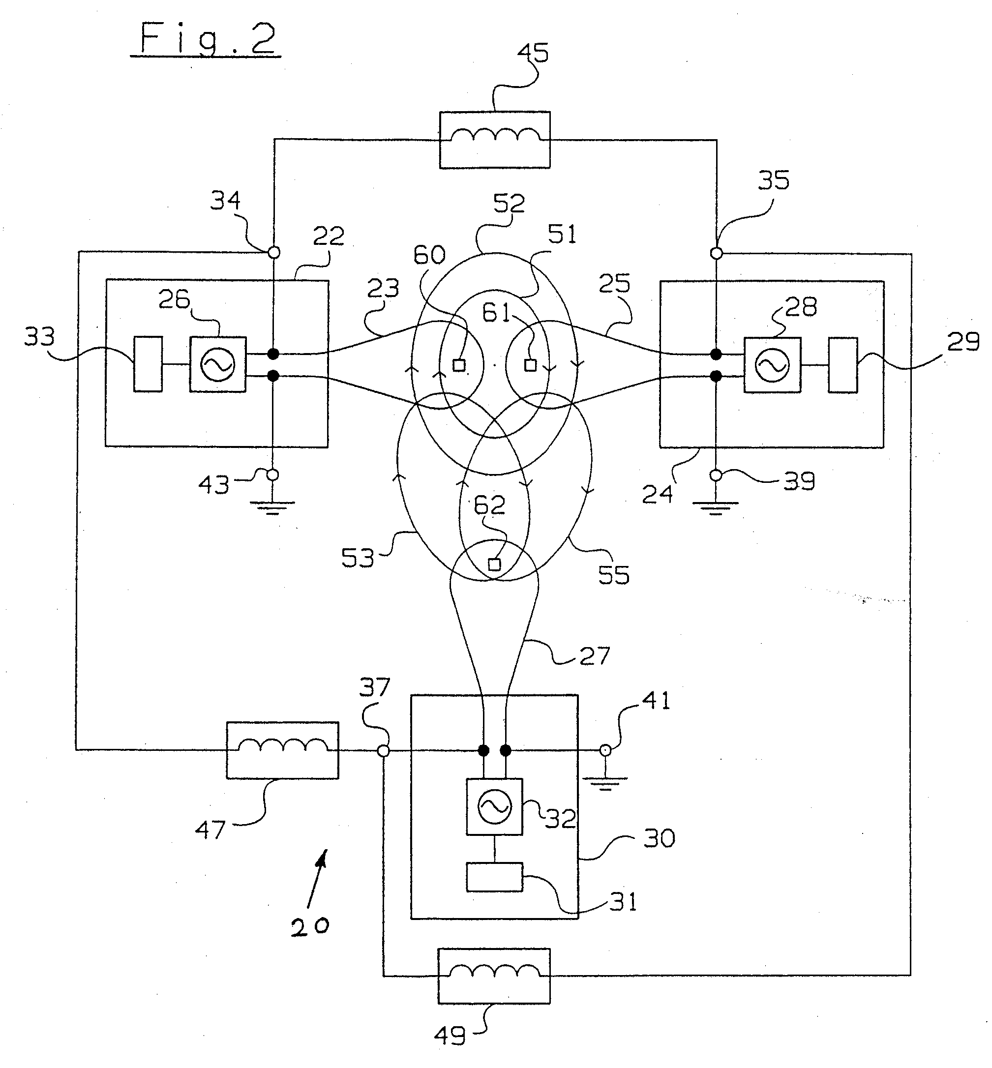 Radio frequency detection system for a medical device and process
