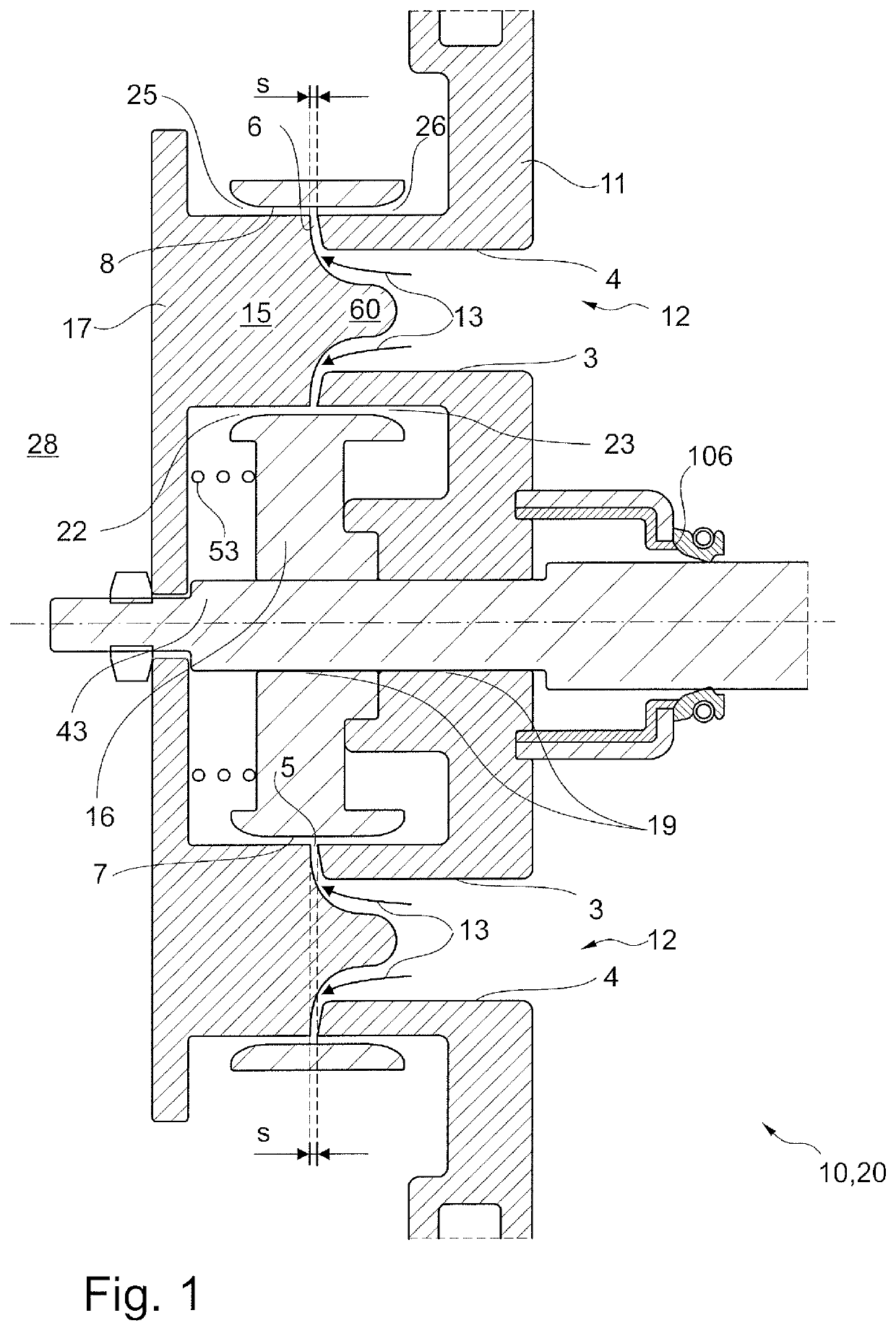 Oil separating device