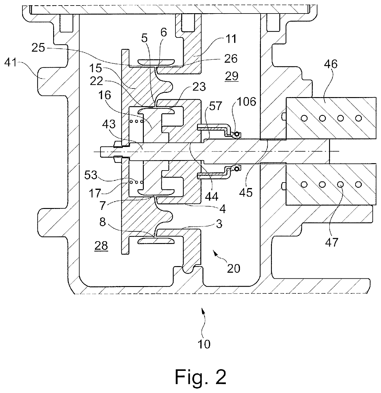 Oil separating device