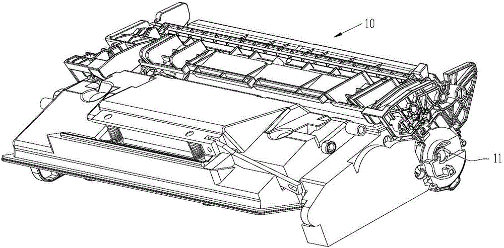 Driving assembly and processing cartridge adopting same