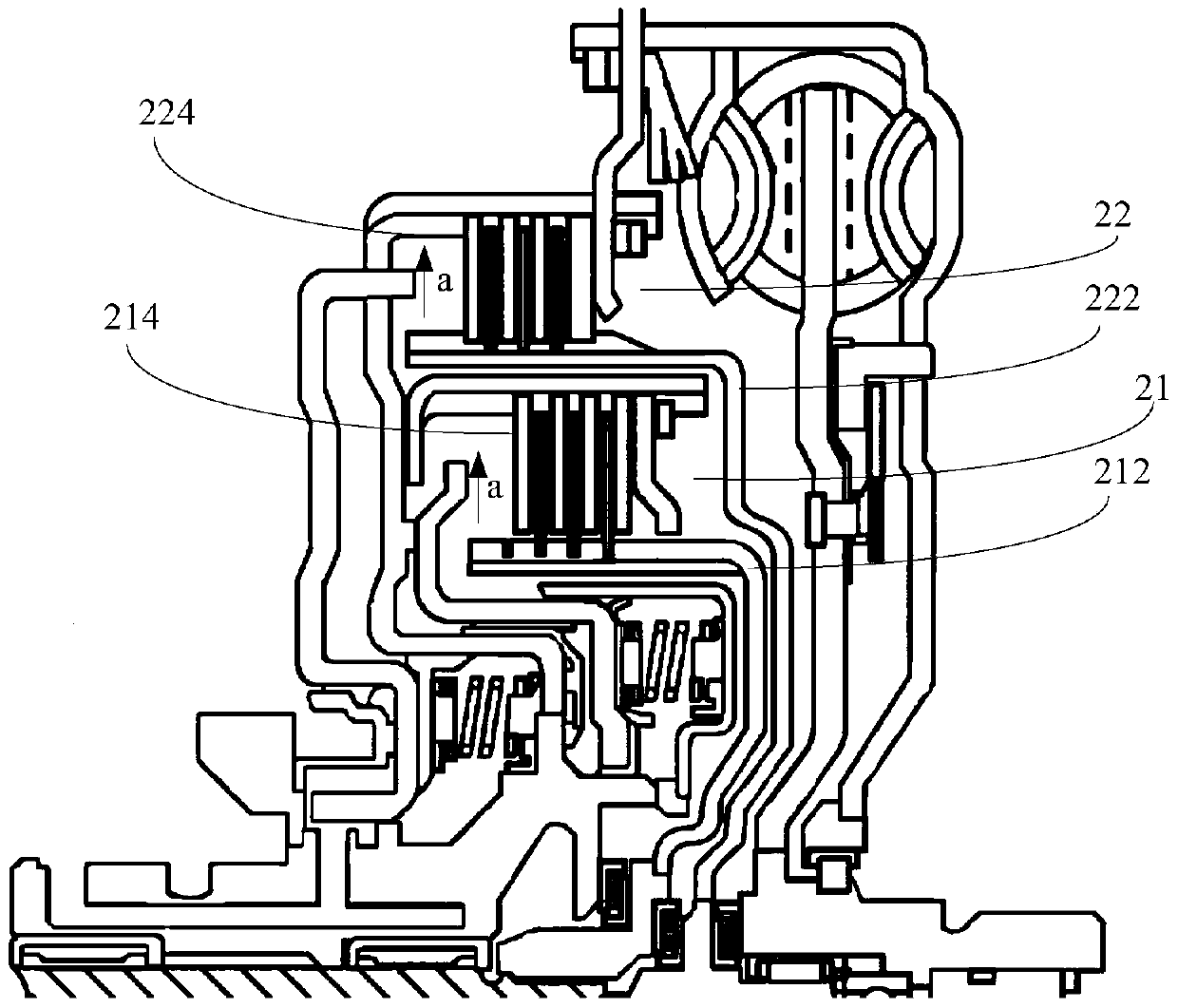 Method and device for determining surface temperature of wet clutch