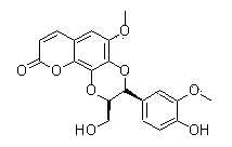 Preparation method of cleomiscosin A