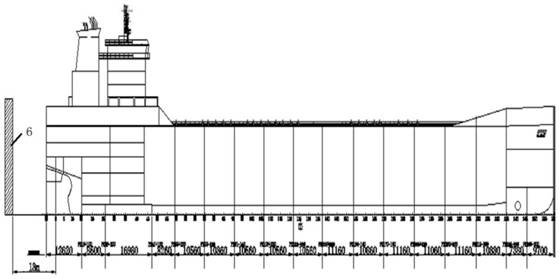 Method for drawing grid lines of inclined slipway