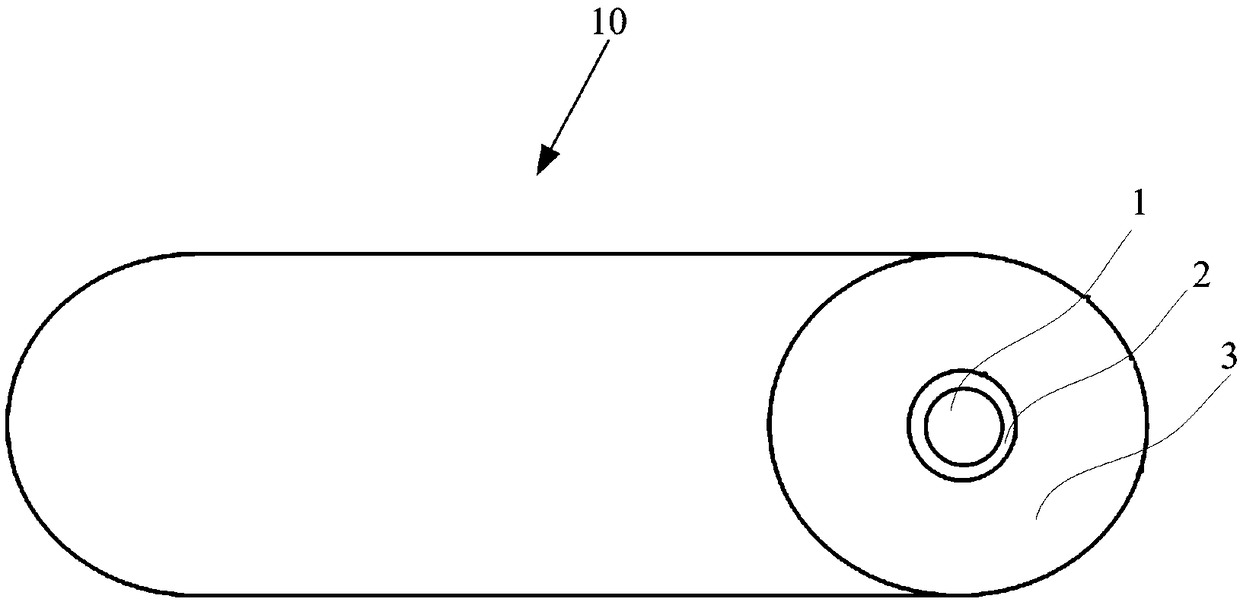 A kind of nylon copper-steel composite wire and its preparation method