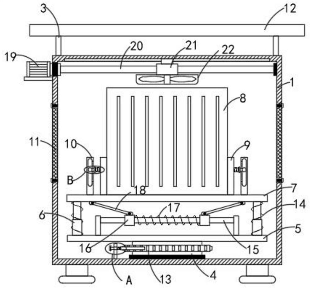 Transformer box convenient to overhaul