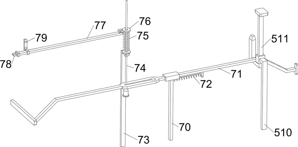 Medical anesthetic liquid medicine bottle crushing device