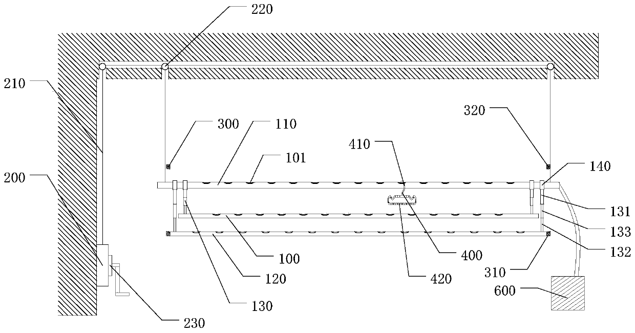 Clothes drying unit for increased air flow