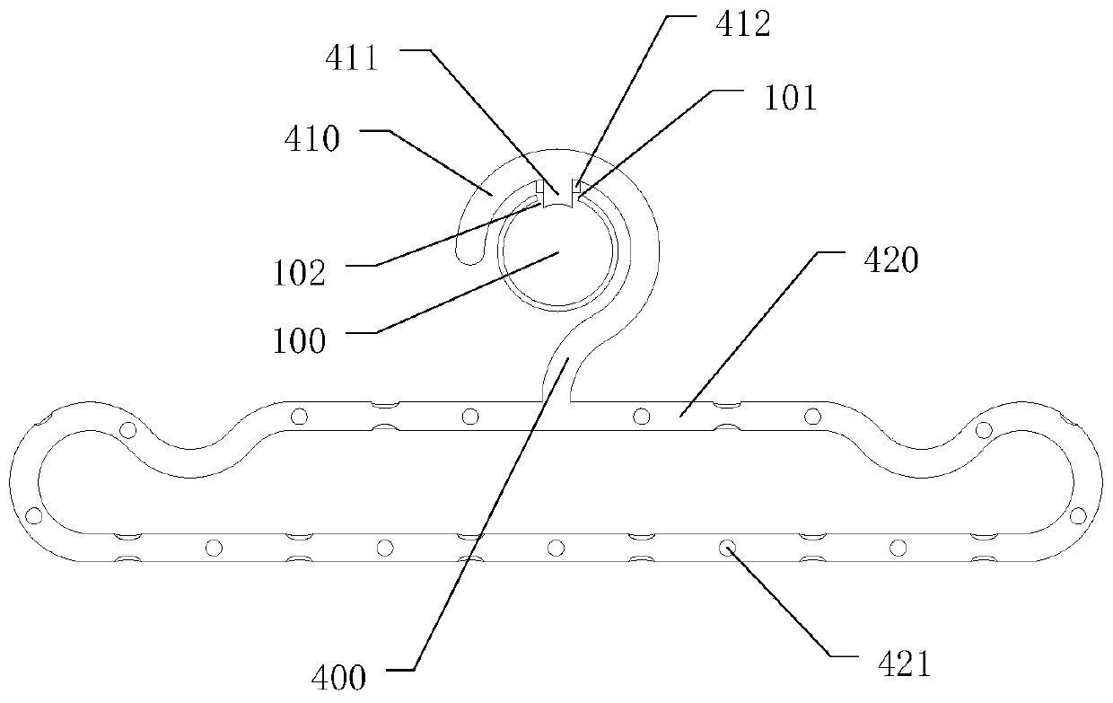 Clothes drying unit for increased air flow