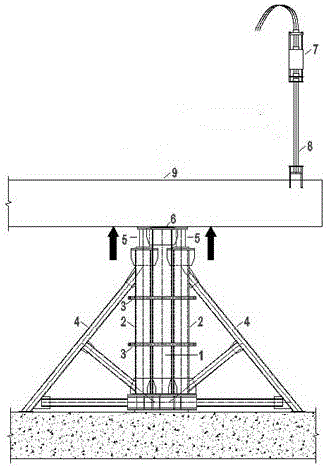 A load conversion method for hydraulic lifting equipment replacement