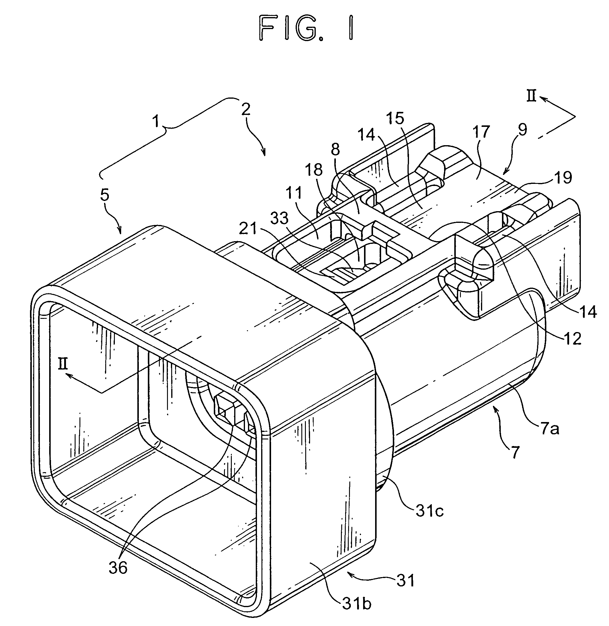 Electrical connector having vibration-resisting structure