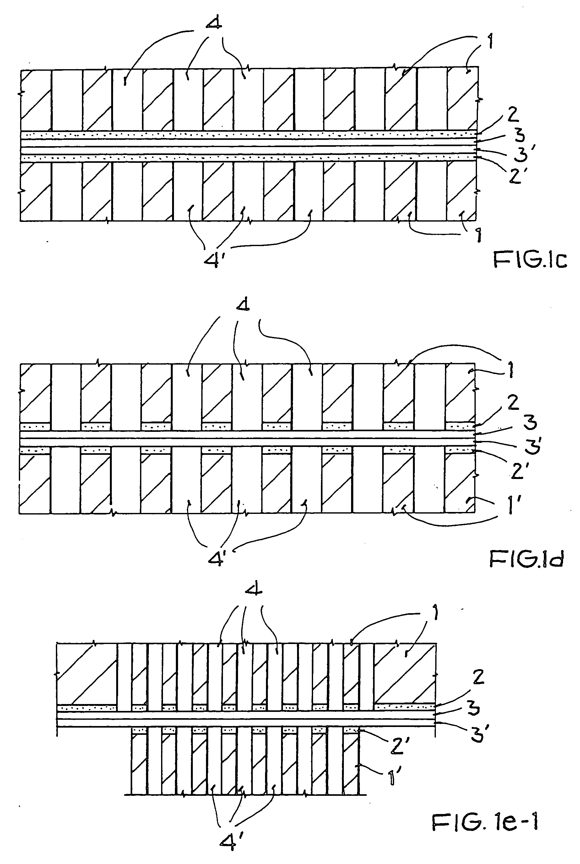 Method for forming a photonic band-gap structure and a device fabricated in accordance with such a method