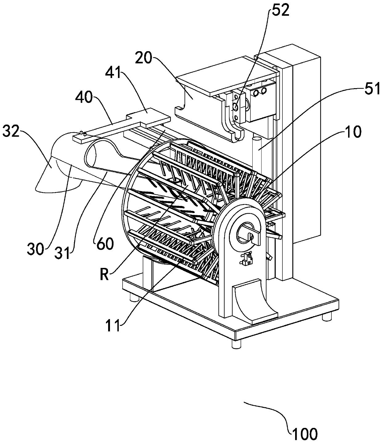Feeding device and feeding method in anodizing process of aluminum die casting