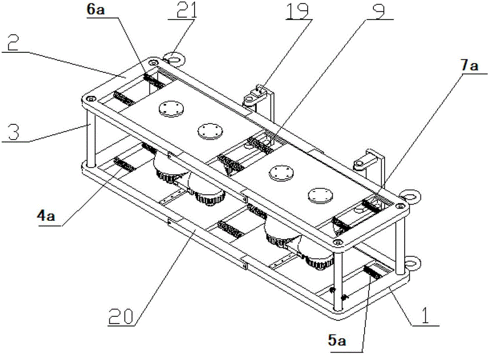 Self-adaptive crane auto-locked by gravity