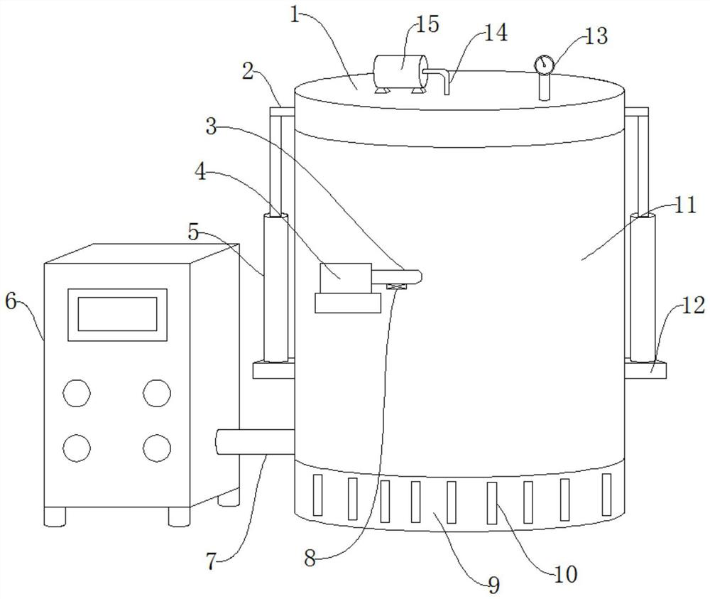 Steel plate coating processing equipment and processing method thereof