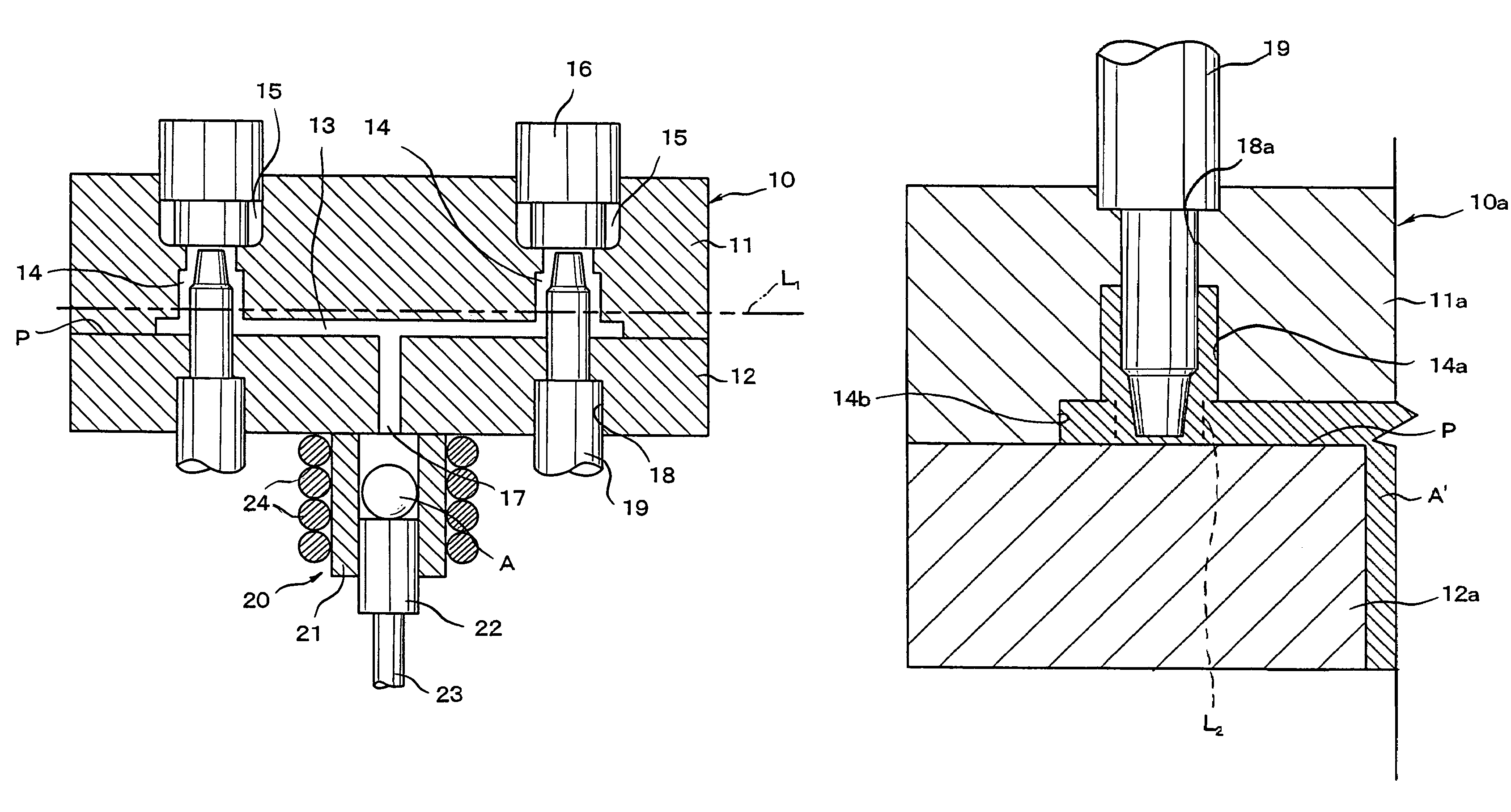 Method for manufacture of a physical quantity detector