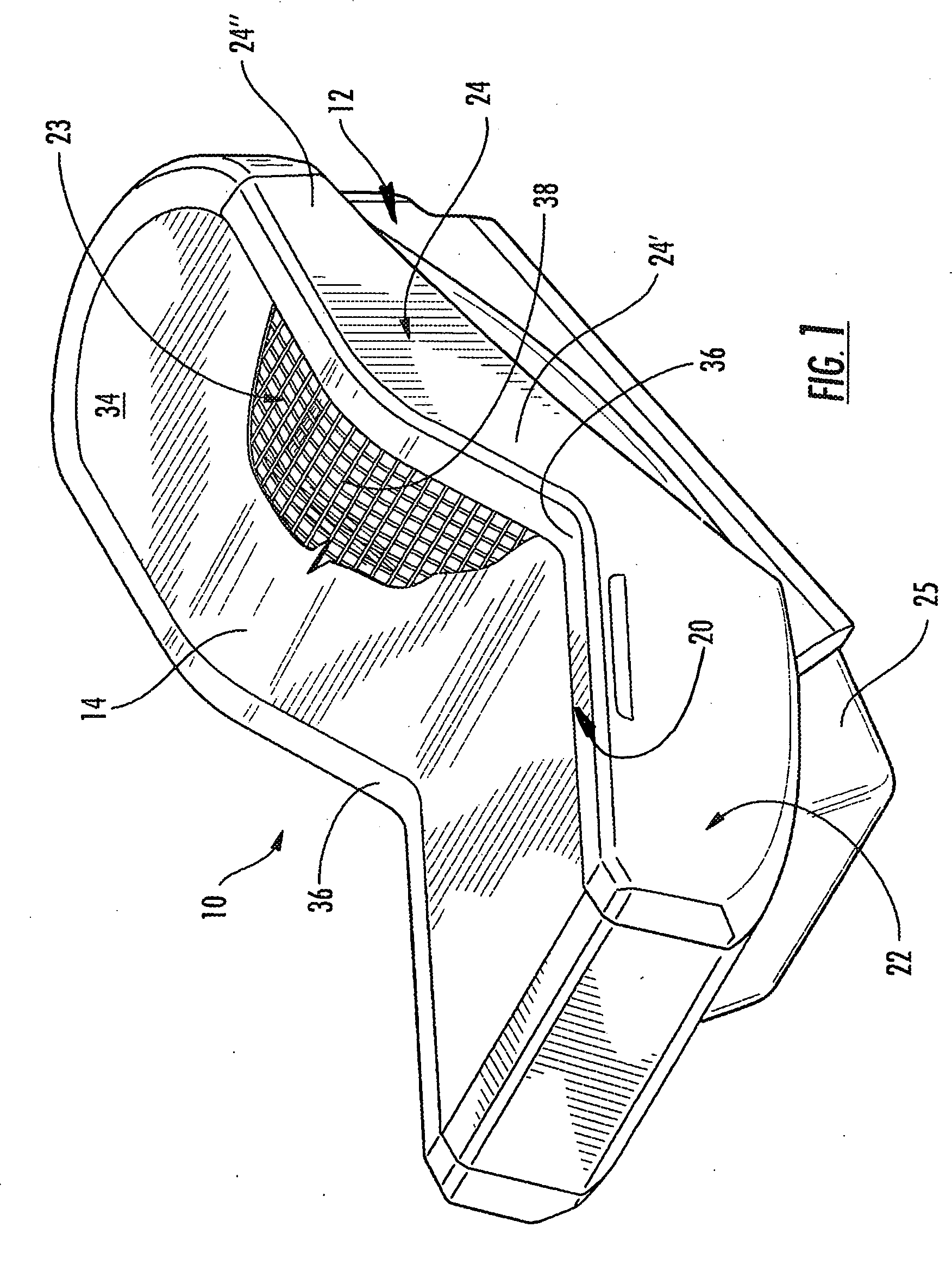 Apparatus for dry hydro-therapy body massage of a user in a seated position