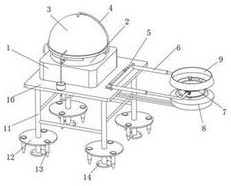 Device for taking water from seawater through solar heat collection