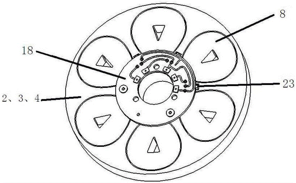 Disc type unit lamination coreless DC motor