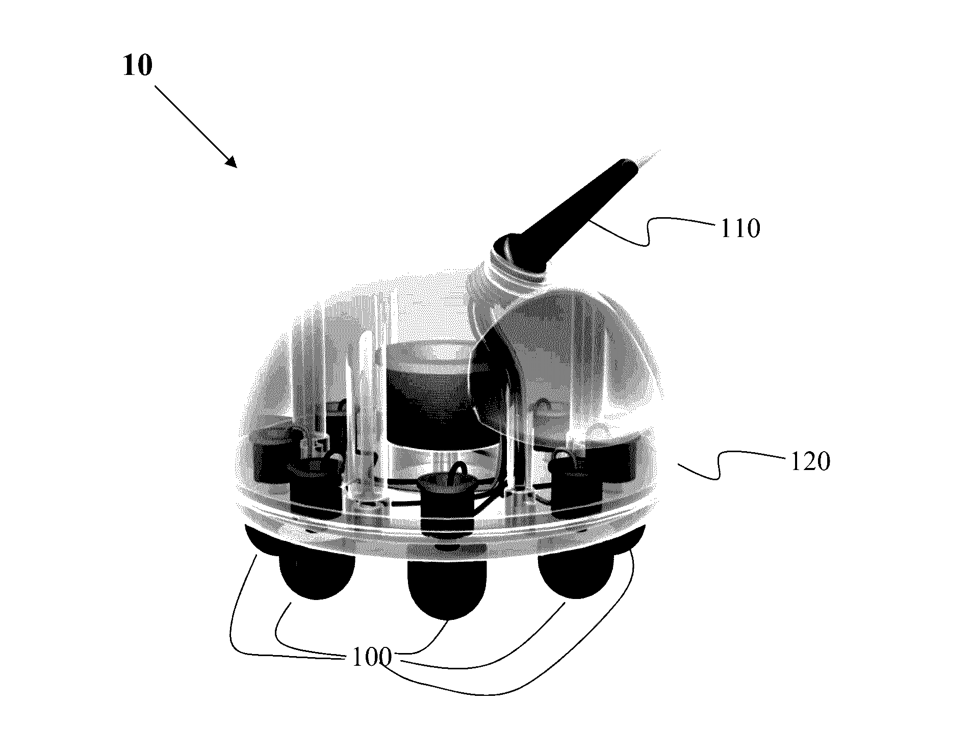 Esthetic device for beautifying skin and methods thereof