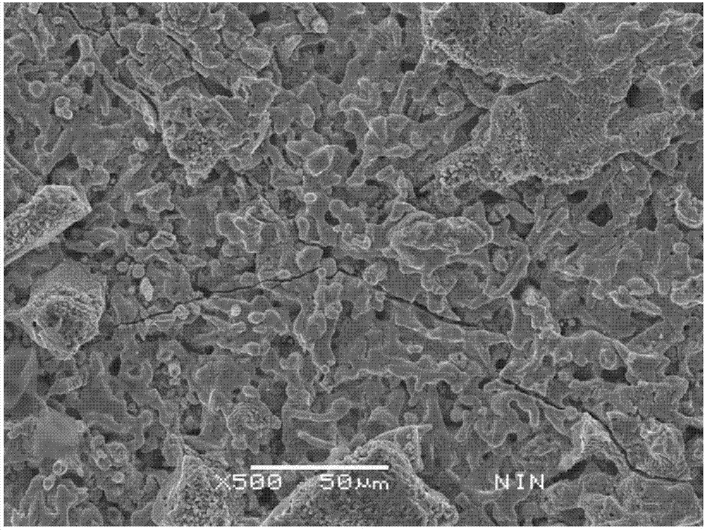 Zr modified silicide coating on refractory metal surface and preparation method thereof