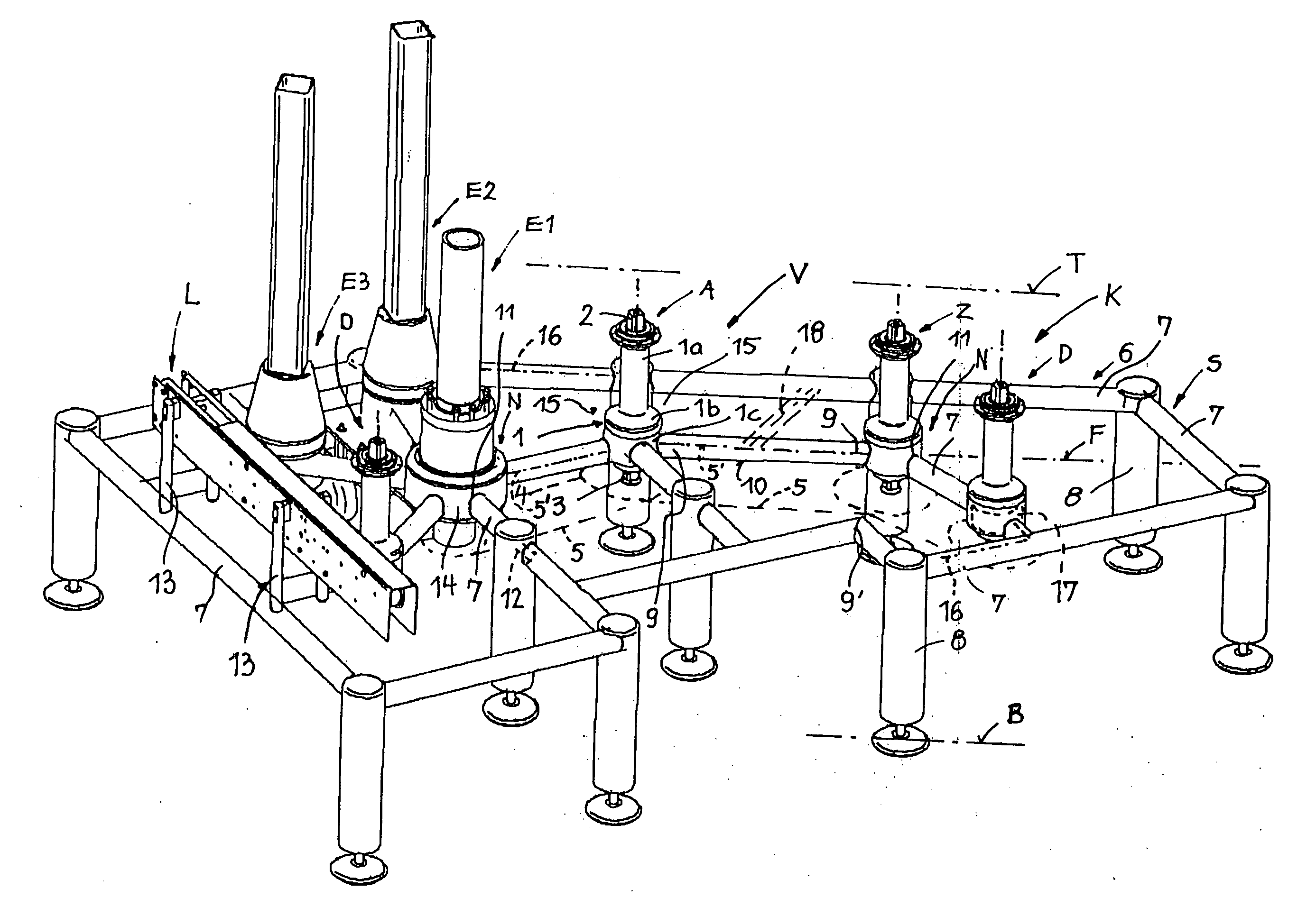 Apparatus Support Structure