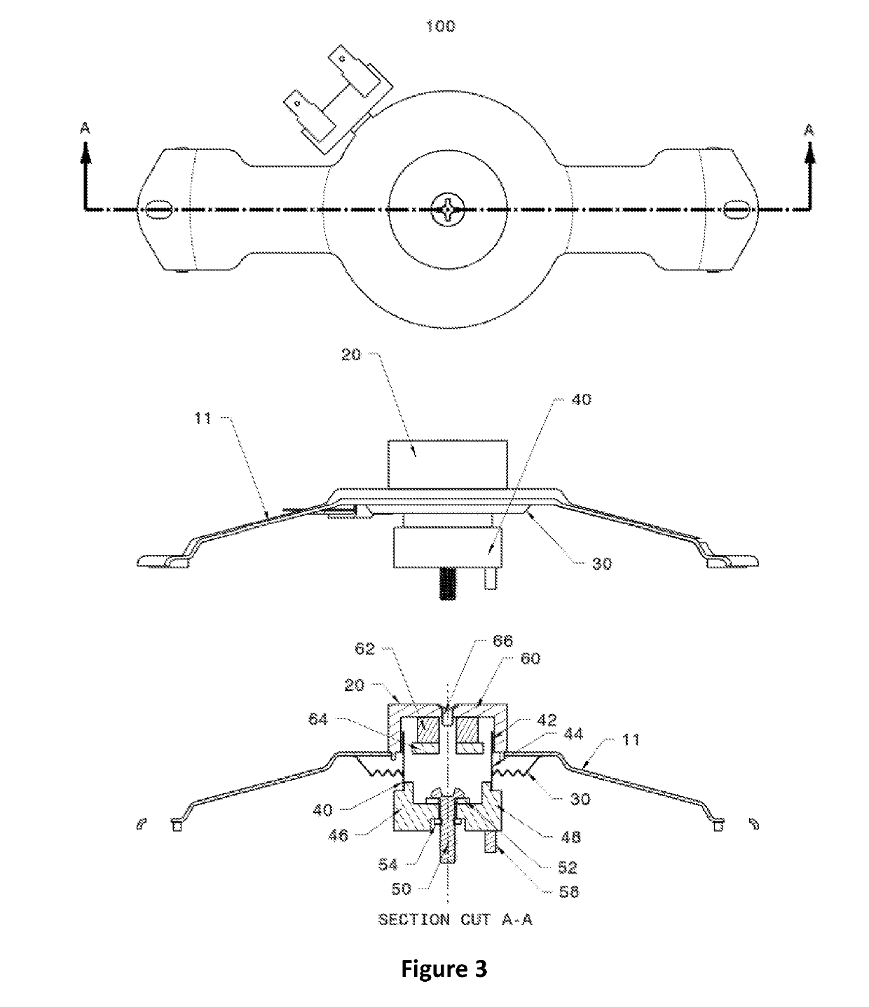 Loudspeaker Driver/Exciter with Unique Design to Facilitate Mounting