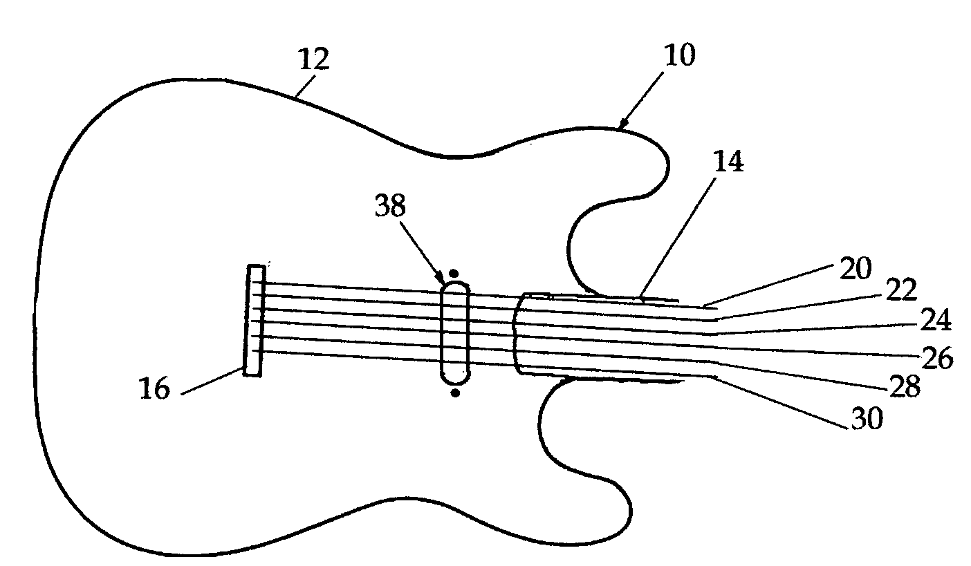 Electromagnetic Pickup for stringed musical instruments