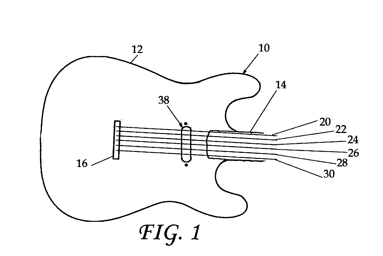 Electromagnetic Pickup for stringed musical instruments