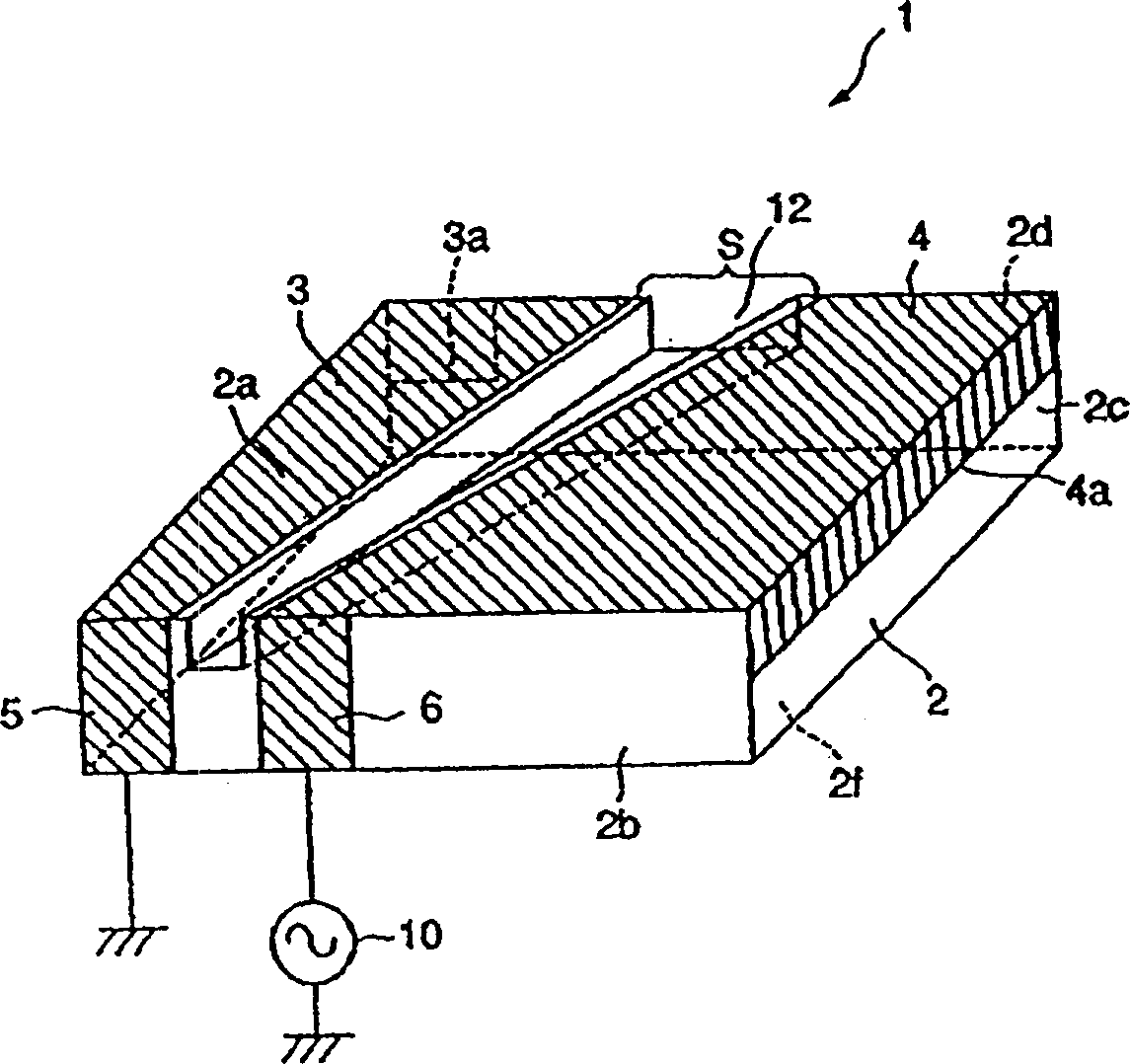 Surface-mount antenna and communication device with surface-mount antenna