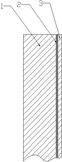 Glass-metal composite plate as well as manufacturing method and application thereof
