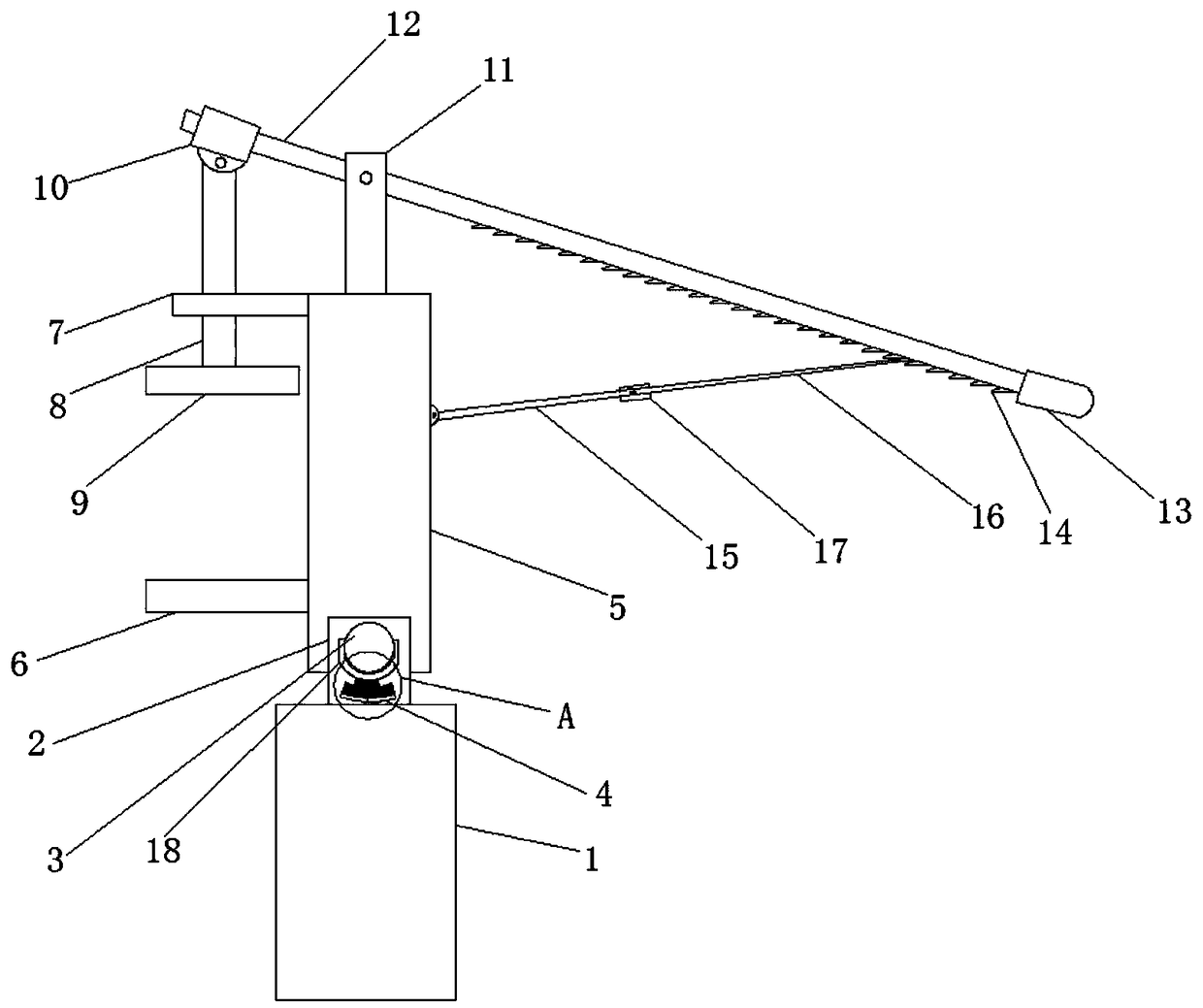 Clamping device for blade grinding machine