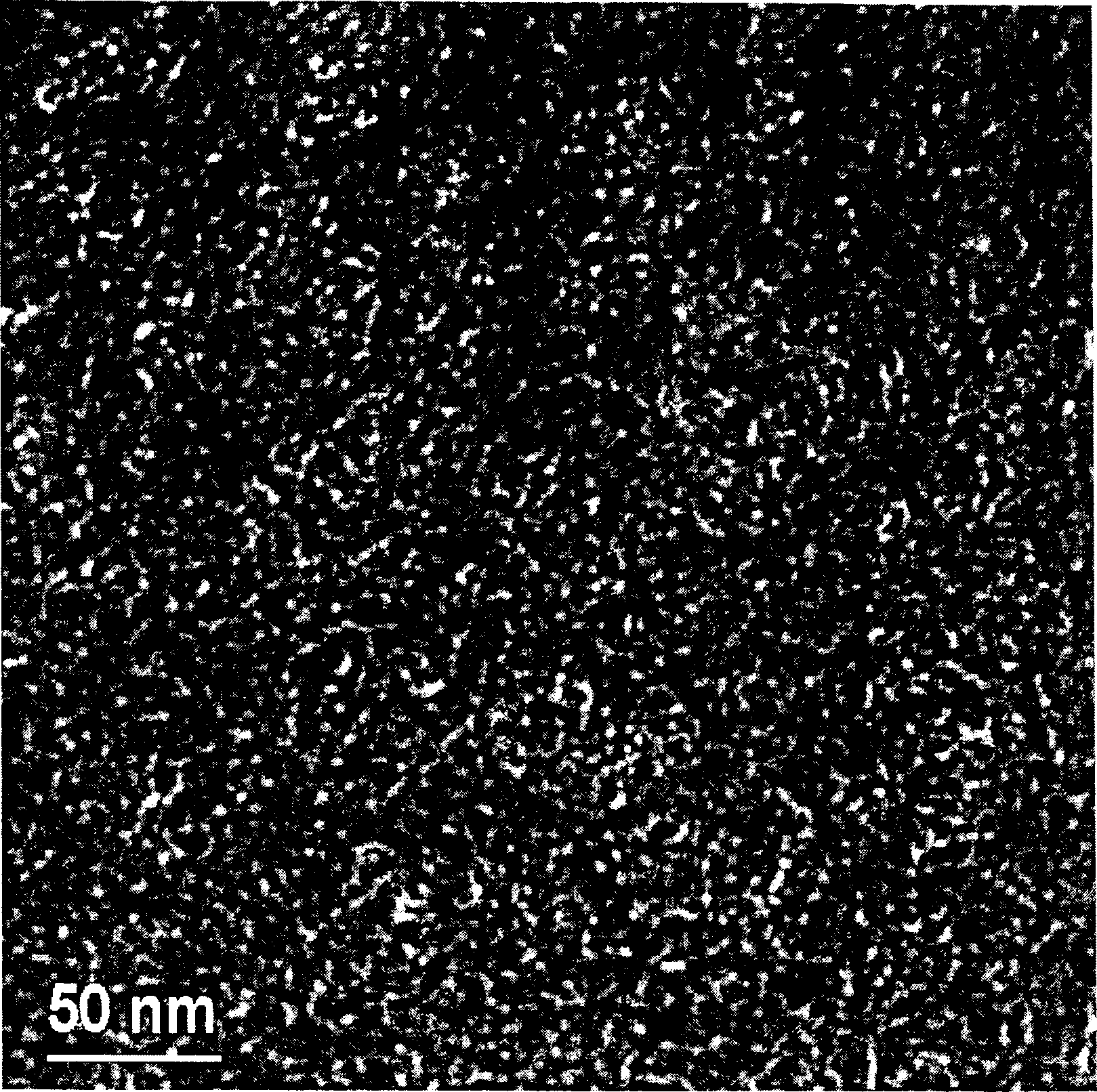 Carbon film and LiFePO4 composite nm conductive material and its synthesis method