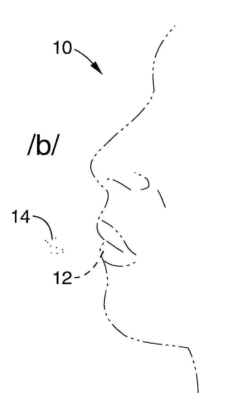 Visual display methods for in computer-animated speech production models