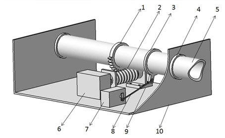Tilting mechanism, running mode of tilting mechanism, application of tilting mechanism in tilting rotorcraft