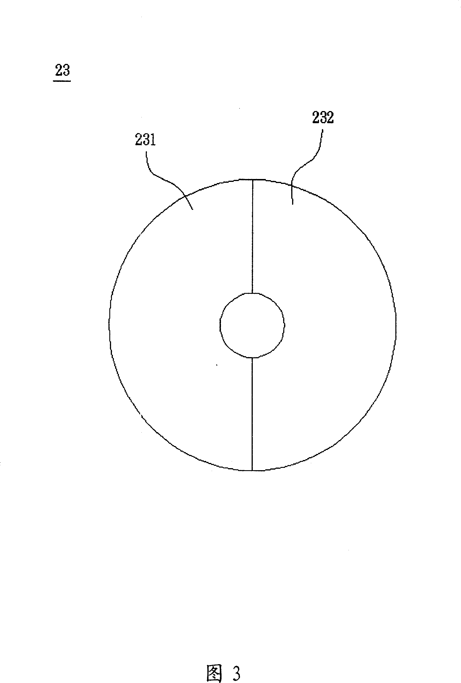 Stereo projection system and polarized color wheel