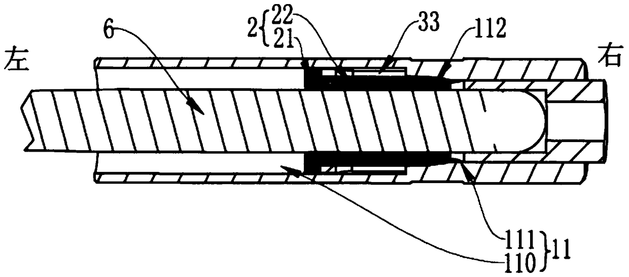 A high-speed mobile phone movement mandrel assembly with reverse chuck