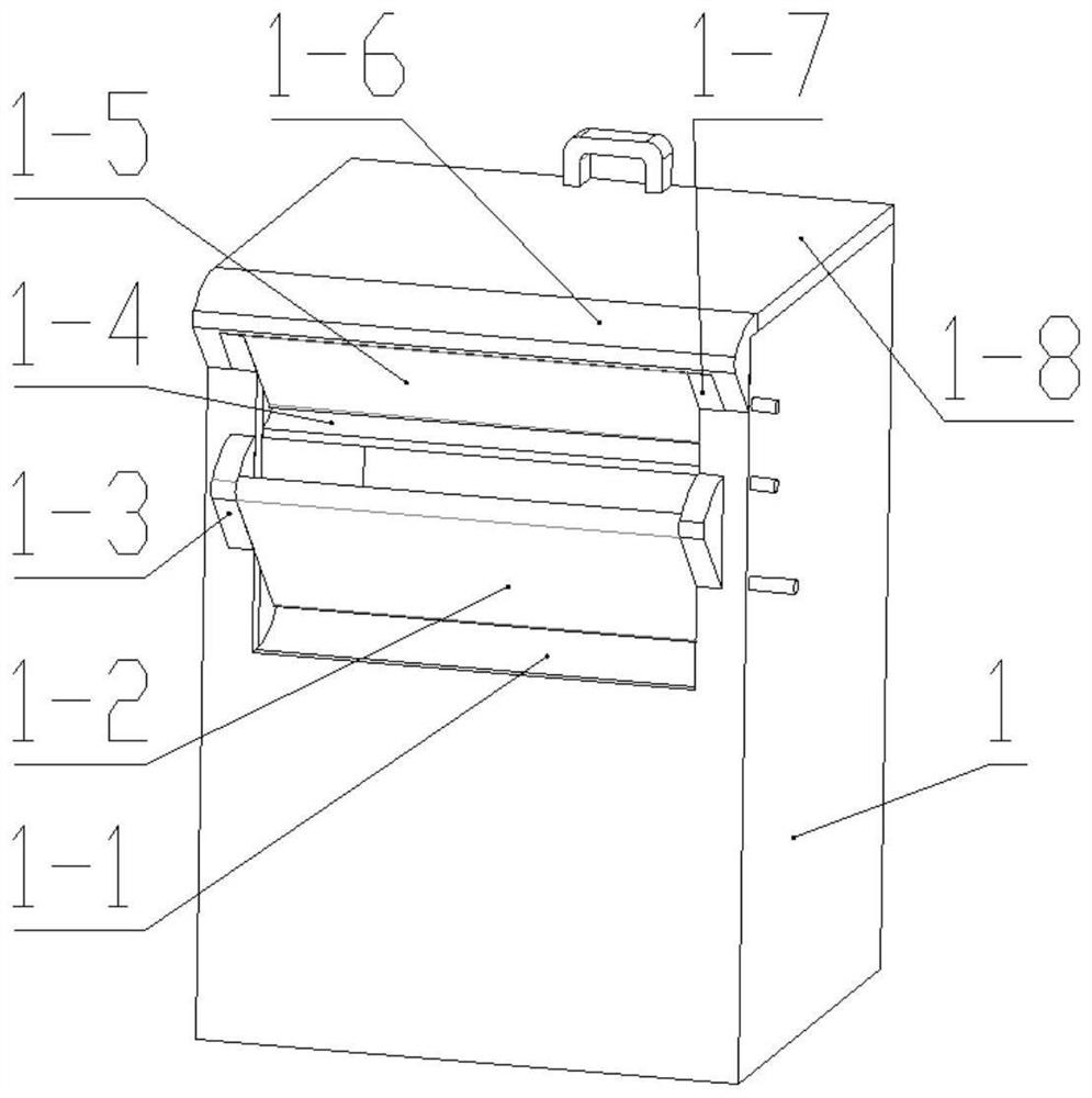 A rural organic waste transfer device