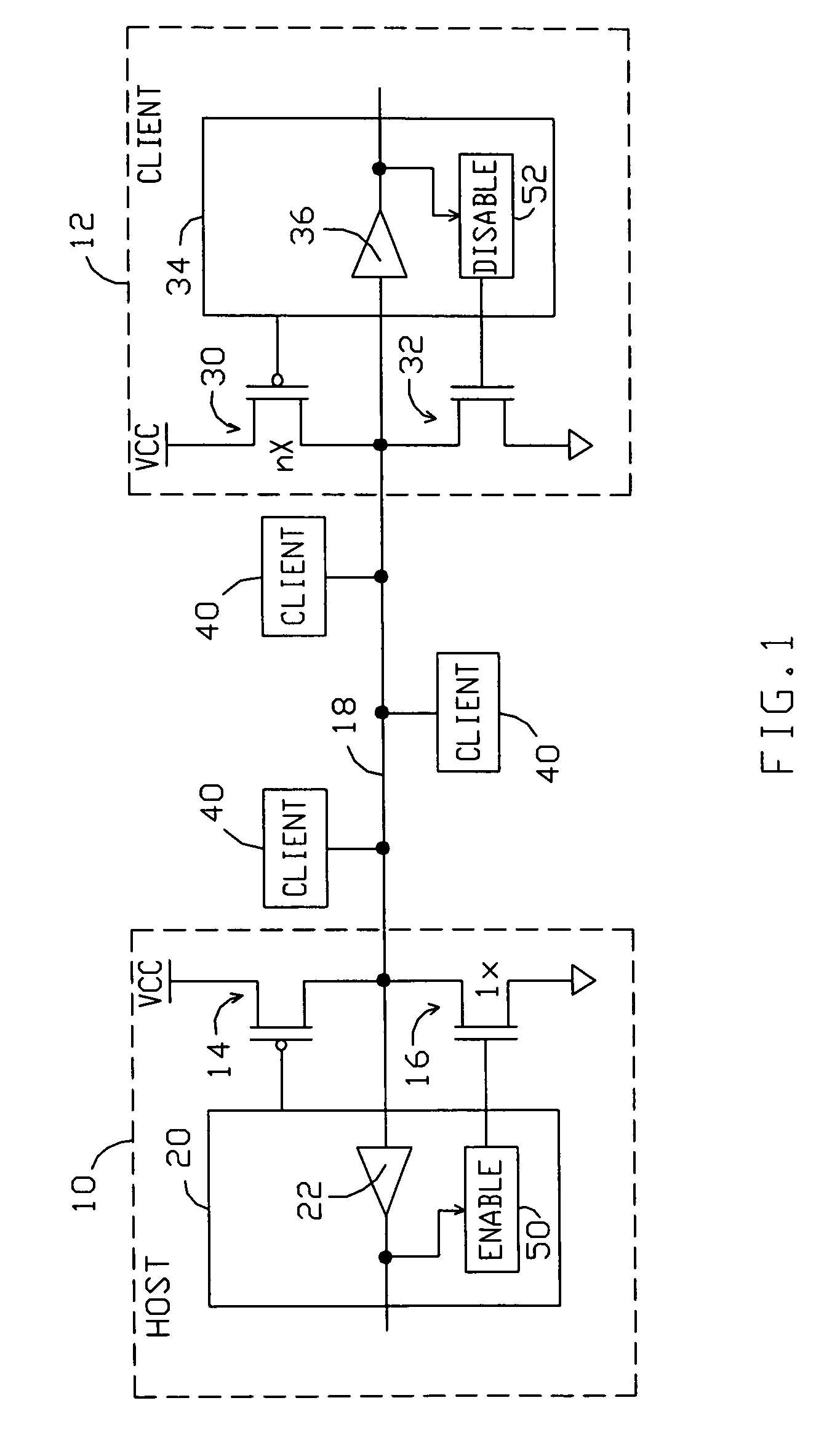 Single wire bus communication system with method for handling simultaneous responses from multiple clients