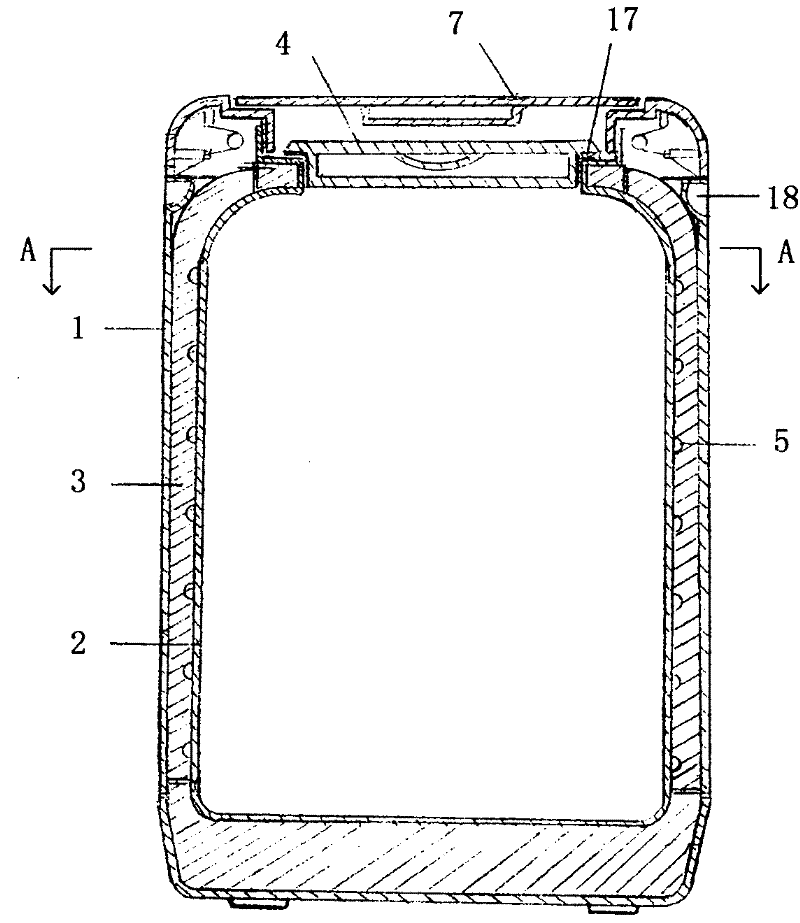 Novel thermal-insulating water cylinder and reactive cooling method thereof
