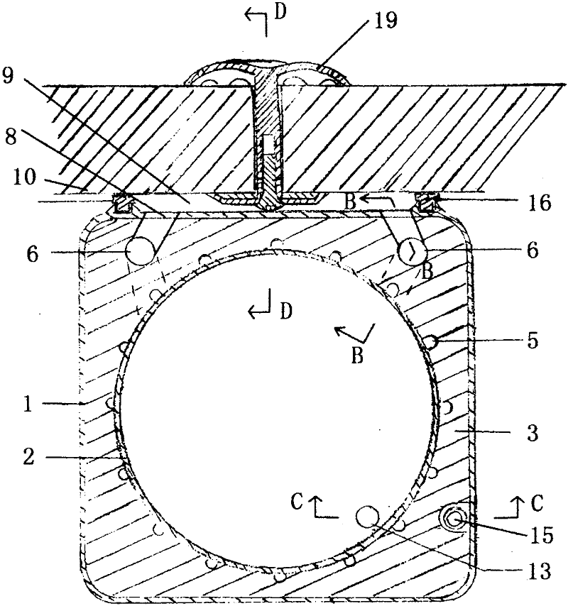 Novel thermal-insulating water cylinder and reactive cooling method thereof