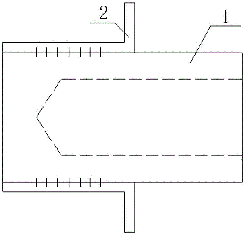 Rear concrete thermal curtain wall connecting piece and construction method