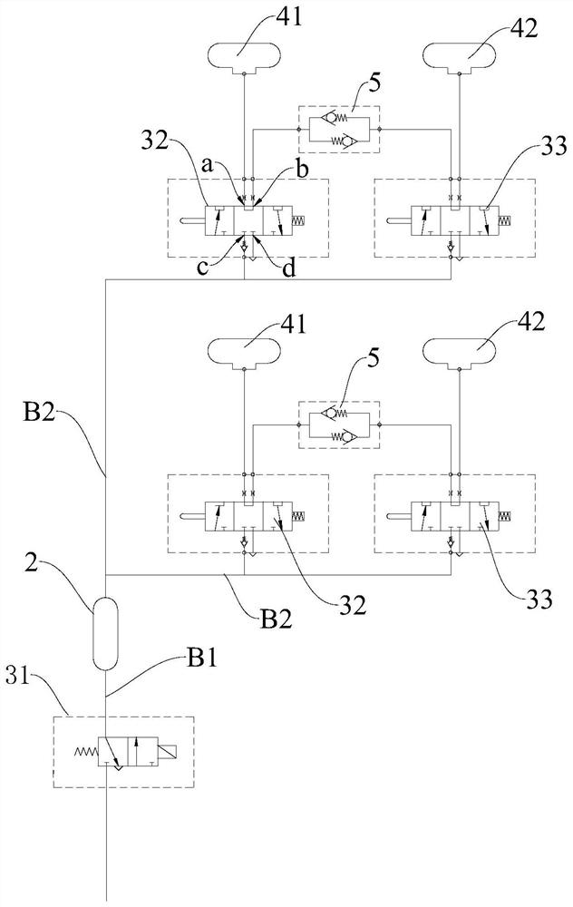 Air source system for railway vehicle and railway vehicle